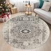Light Luxury Carpets for Living Room Modern Minimalist Bedroom Decor Carpet Large Area Round Study Rug Thick Anti-slip Floor Mat