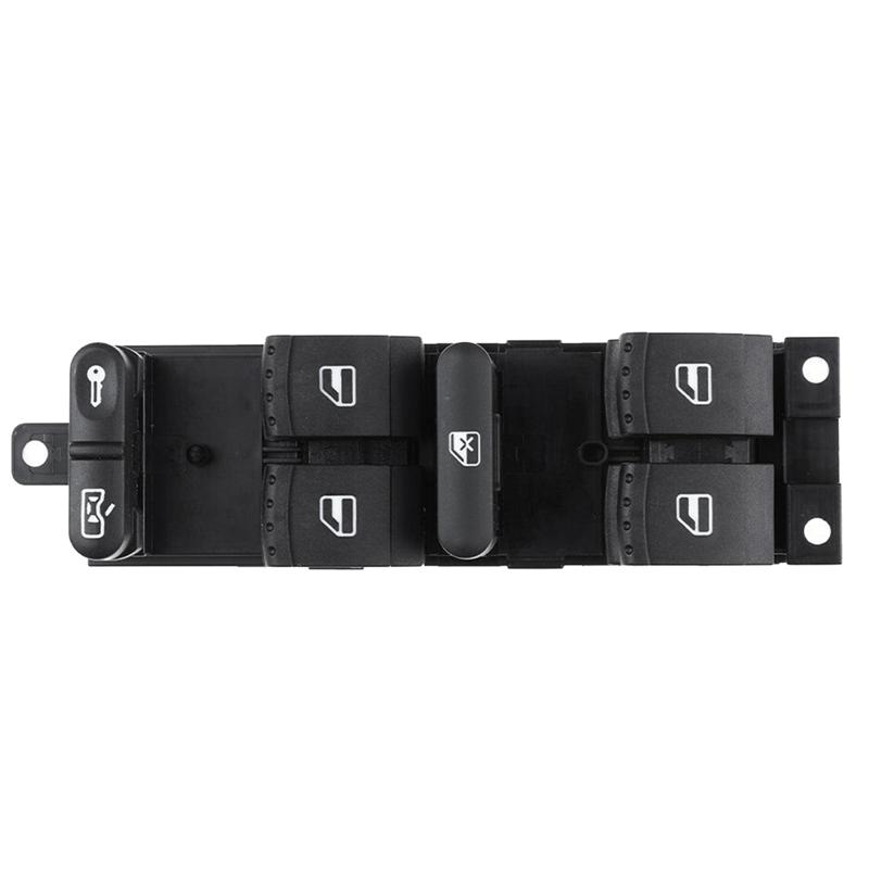 Power Window Switch For  Golf Jetta Bora Passat B5 Seat Leon MK4 Skoda Octavia MK1 Fabia 1J4959857-A99D