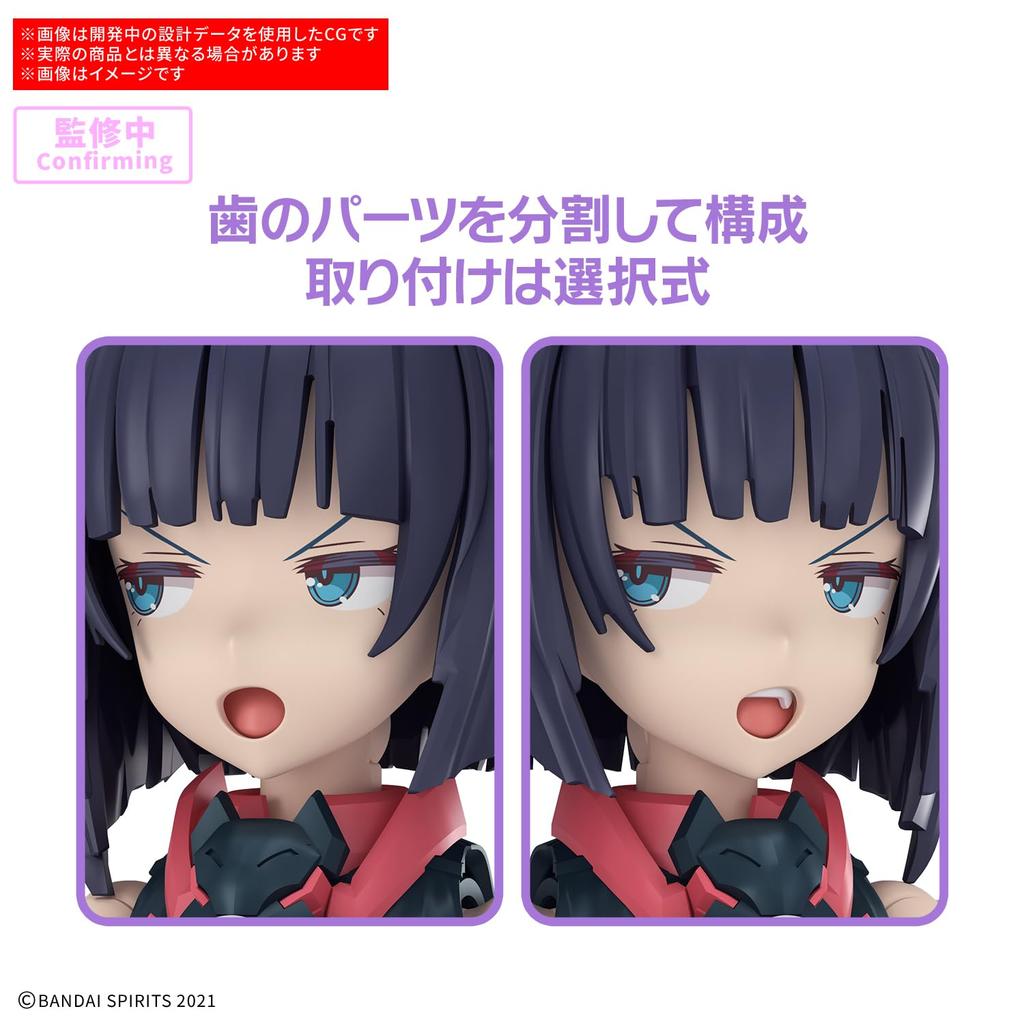 BANDAI SPIRITS 30MS Mikoruru Plastic Model SIS-K00 [Color B] Pre-Colored