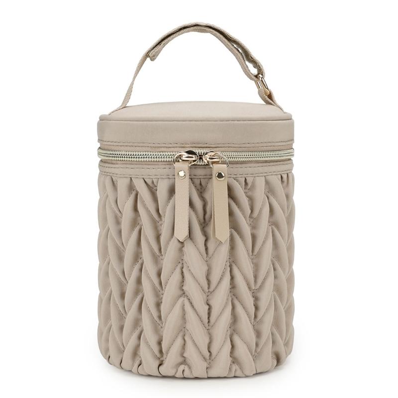 Insulated Milk Bottle Bag Thermal Protections Waterproof Cloth With EPE Foam For Safe Storage хаки 2780₽