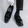 Men Shoes Casual Fashionable Loafers Black and Brown One-foot Light Comfortable and High-end Banquet and Social Shoes Size 38-46