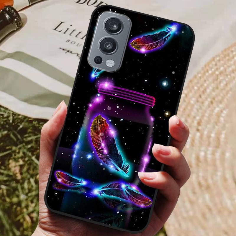 Für OnePlus Nord 2 5G Hülle Silikon Rückabdeckung Handyhülle Für OnePlus Nord2 5G Hüllen für One Plus Nord 2 5G Weicher Stoßfänger Funda