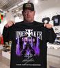 Rare Undertaker Signature 30 Years Memories Wrestling Fan Men T-shirt