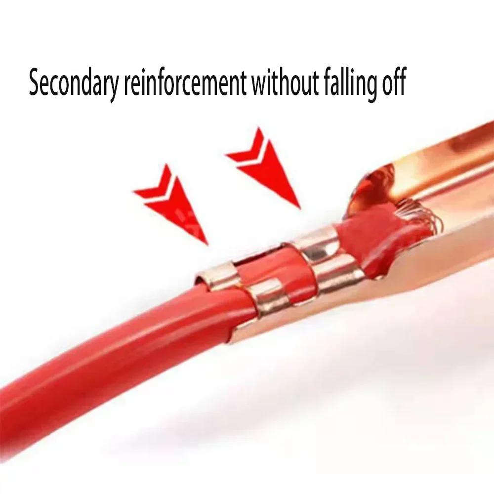 4-Meter Fully Enclosed Car Battery Jumper Cable with Pure Copper Wires, Thickened Design for Reliable Jump Starting