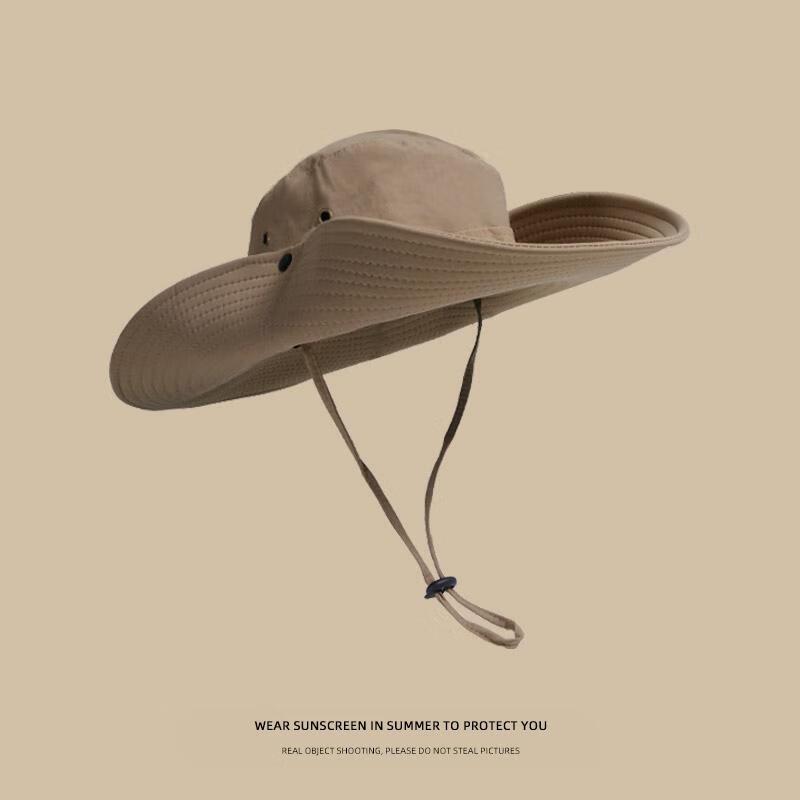 HANDUNYOU Широкополая солнцезащитная панама