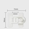 Portable Plastic Baby Safety Lock Multifunction Useful Refrigerator Door Latch Kids Security Protection Cabinet Drawer Lock