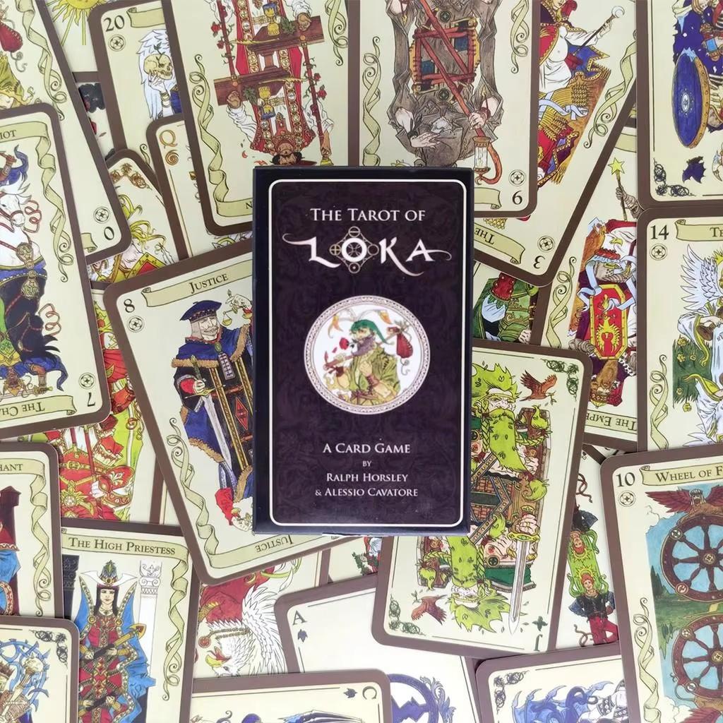 The Tarot of Loka Card Deck Full English Board Game Party Family Playing Cards Oracle Cards Card Game