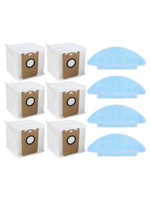 Dust Bags Kit Mop Cloths Kit Robot Vacuum Accessories Easy To Install Components