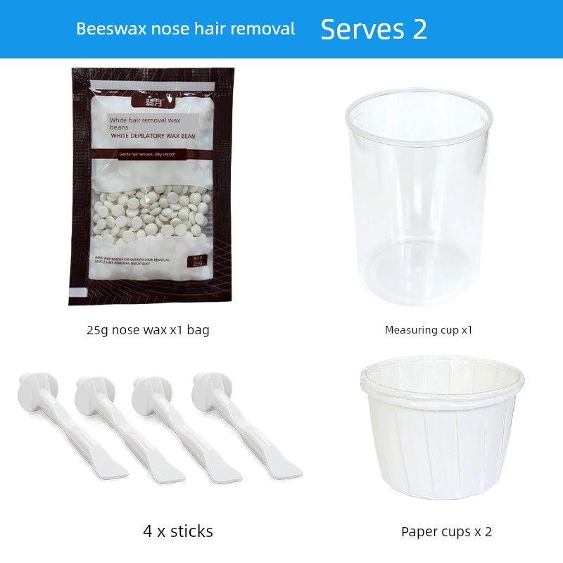 

Handy Gadget Men Sticky Nose Hair Beeswax Pulling Nose Hair Cream Removing Sticky Nose Hair Wax Removing Sticky Pulling Nose Hair Wax Female Cerate 2-Person Usage [4 Nose Hair Sticks]