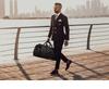 Foldable Business Travel Bag: Large Capacity, Wet/Dry Separation, Luggage Handle Attachment