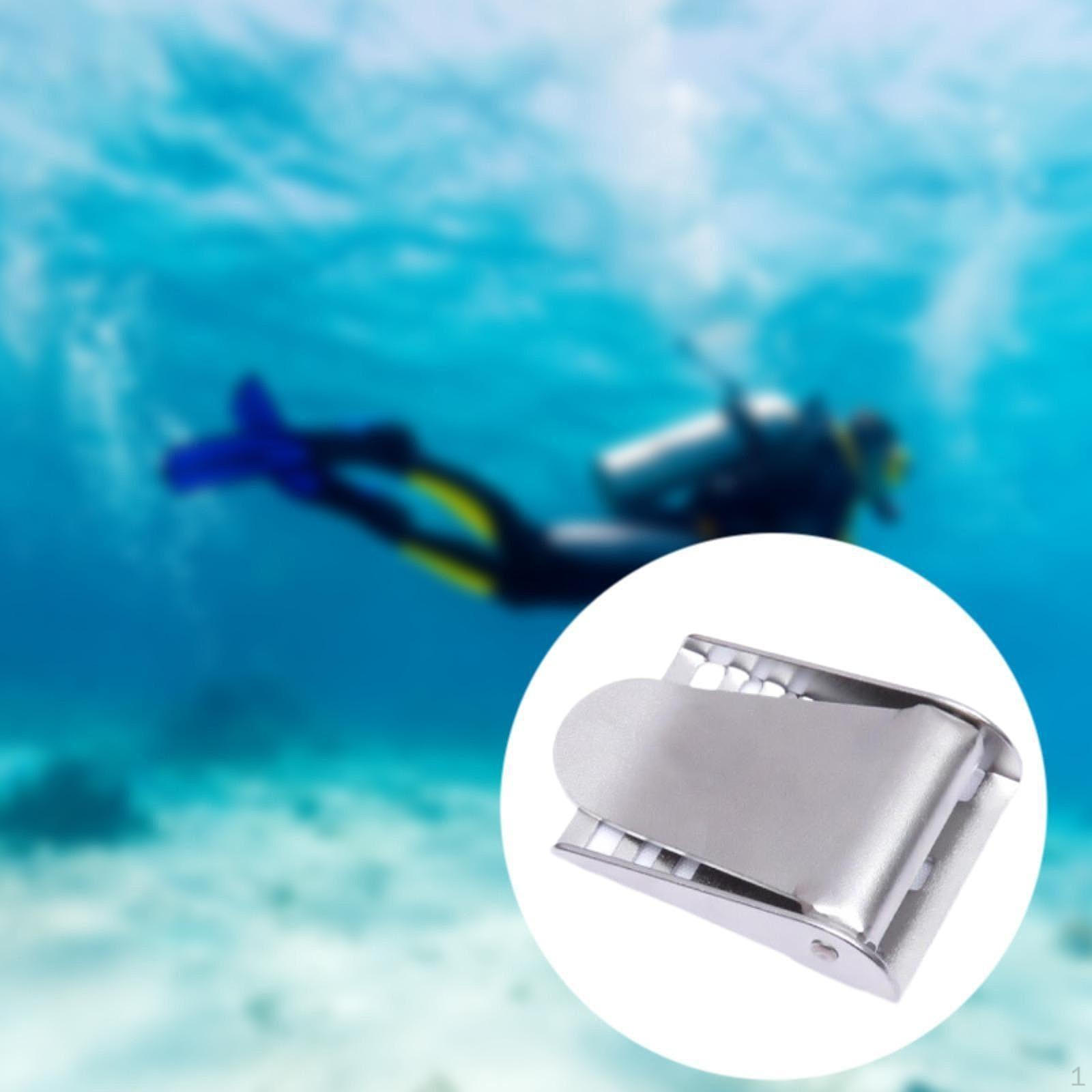 Dive Diving Belt Buckle Replace 90mm Stainless Steel