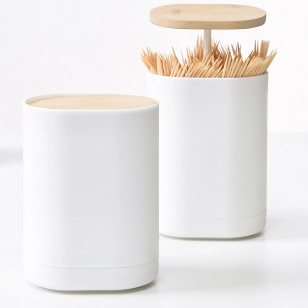 Aufbewahrungsbox Zahnstocherhalter Kreativer Zahnstocherspender Modische Wattestäbchenbox