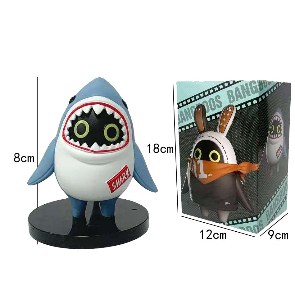 Game Zenless Zone Zero Cute Ease Bangboo Eous Fairy Figure Model Toys Car Decoration 9cm