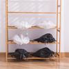 100pcs Shoe Dust Covers Non-Woven Dustproof Drawstring Clear Storage Bag Travel Pouch Shoe Bags Drying Shoes Protect