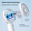 Tragbarer Schreibtischventilator USB wiederaufladbar Make-up Wimpernkühler Neue Taschen-Handventilatoren Büro Reise
