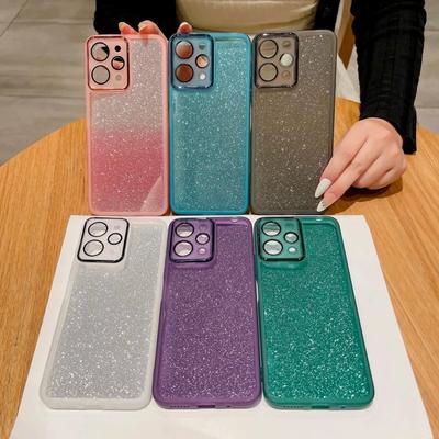 Glitter Phone Case For Tecno SPARK 30C 5G 30 4G 20C 20 Pro Plus 10C 10 9 8C 6 GO Electroplate Camera Ring Bumper Shockproof Cover