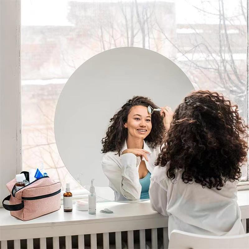 Wasserdichte Make-up-Tasche mit großer Kapazität - Minimalistisch, tragbar, Reise-Kosmetikaufbewahrung