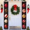 Christmas Hanging Door Banner Merry Christmas Decoration for Home 2025 Xmas Door Decor Navidad Notal Noel Ornament New Year 2026