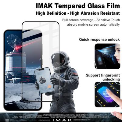 IMAK Pro+ Series For Samsung Galaxy S25 FE Screen Protector Full Coverage Tempered Glass Film (Fingerprint Unlock)