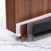 2PCS Door Bottom Sealing Strip With Brush Soundproof Sealing Strip Hardware Windproof Anti-Cold Door Gap Weather Stripping 100CM