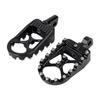 For Harley Sportster XL 883 1200 Dyna Street Bob Motorcycle FootPegs Foot Pegs 360° Roating Foot Pegs CNC Aluminum Wide Fat Part