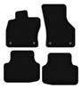 BASIC Black Velour Floor Mats For: Skoda Octavia IV A7 Sedan, Station Wagon, Variant, Liftback (2020-)