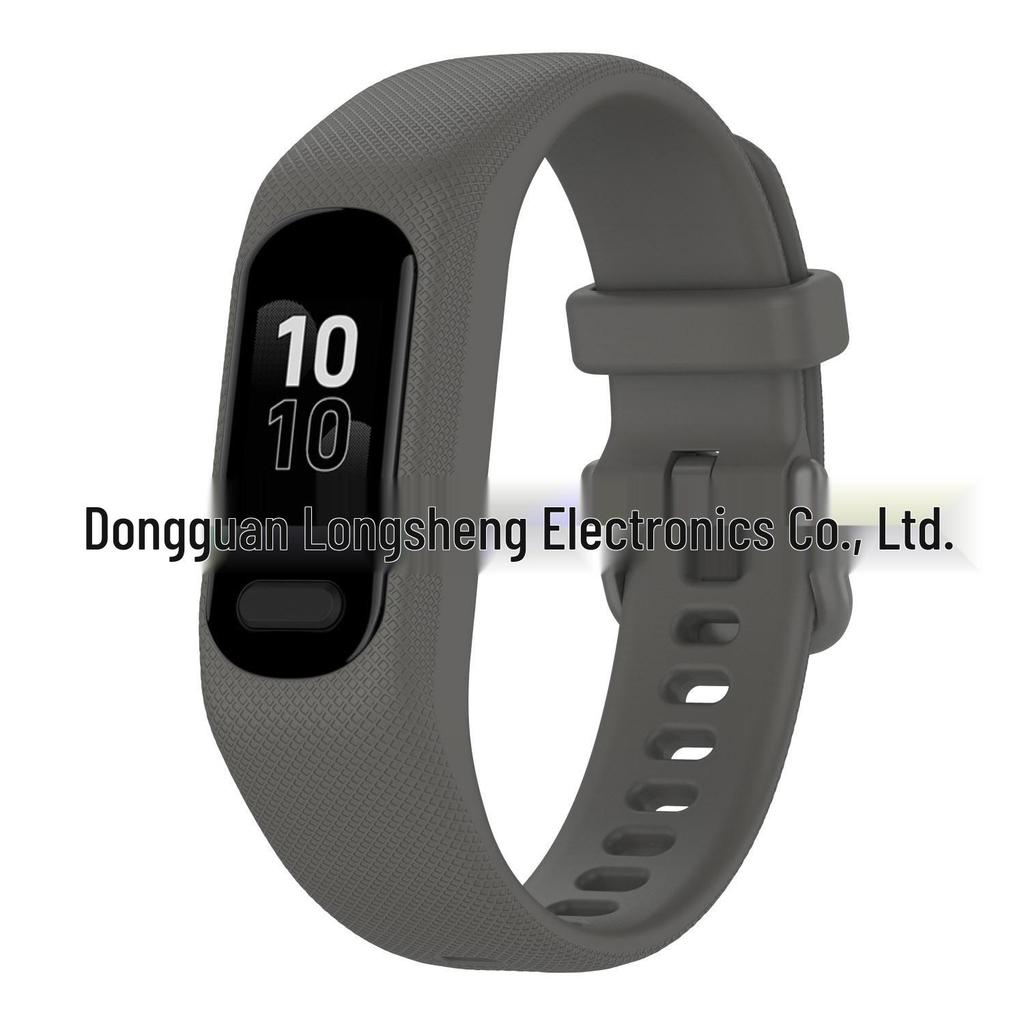 Cinturino texturizzato in silicone compatibile per braccialetto Garmin Smart5