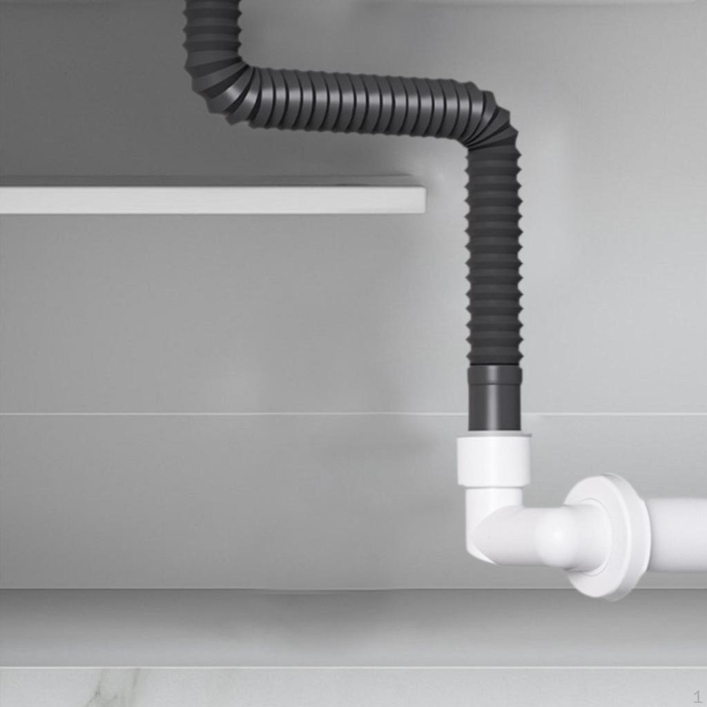 Kitchen Sink Drain Pipe Prevent Backflow Drains Water Connector Wash Basin