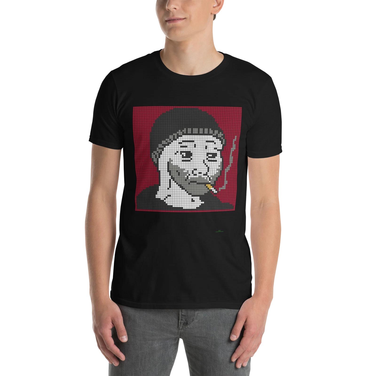 

WOJACK TILED on Frontside. WINGS on Backside. T-Shirt. Internet Meme. 3XL