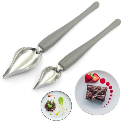 Łyżka Dekoracyjna Szefa Kuchni Dekoruj Sushi Jedzenie Narzędzie do Rysowania Projekt Sos Dressing Talerz Deserowe Naczynie do Pieczenia Ciasto Gastronomia Łyżeczka do Kawy