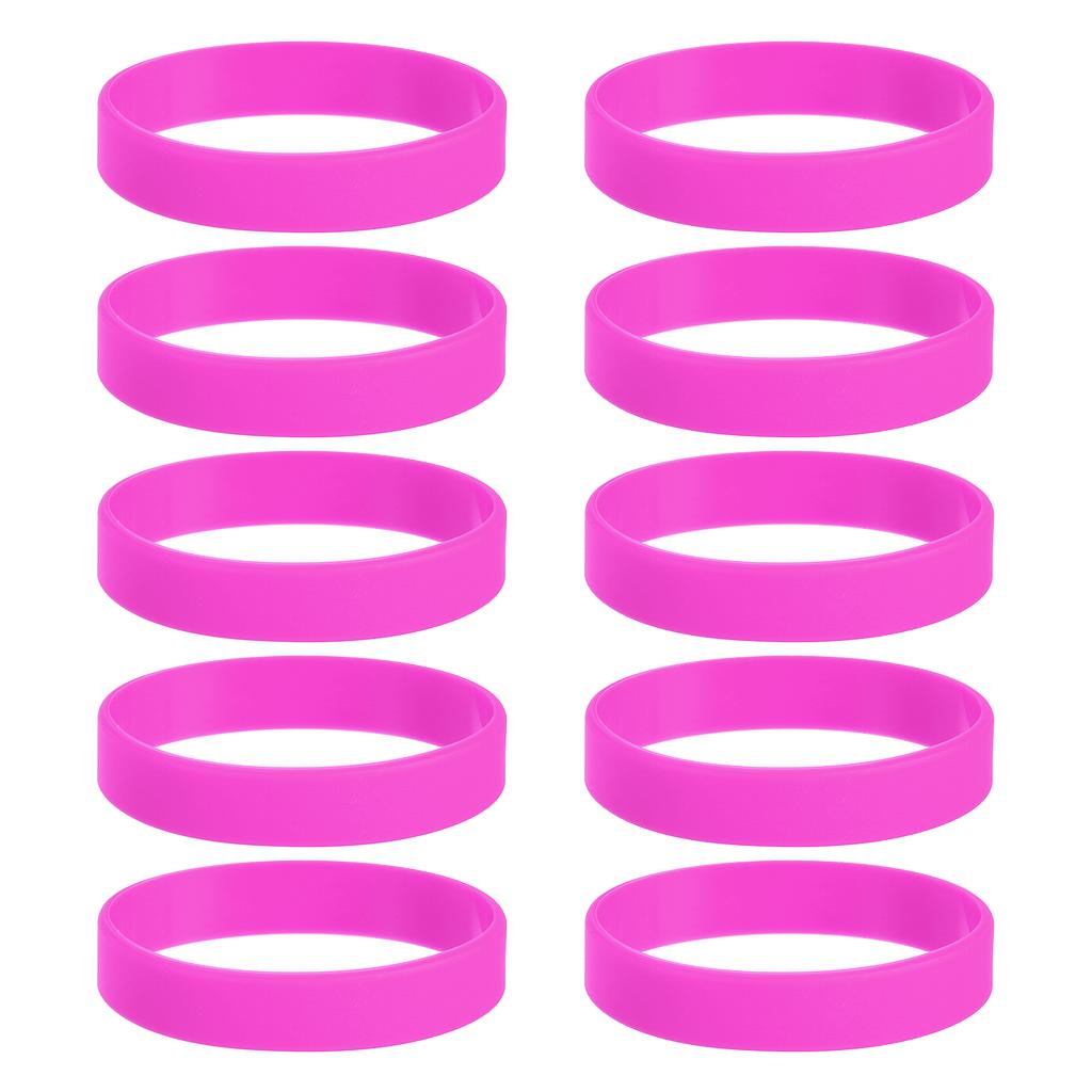 10/20Pcs 3.15" Silicone Rubber Bands Non-slip Flat Elastic Rubber Wrapping Bands for Books Traps Art Wrapping Paper Cord Wraps