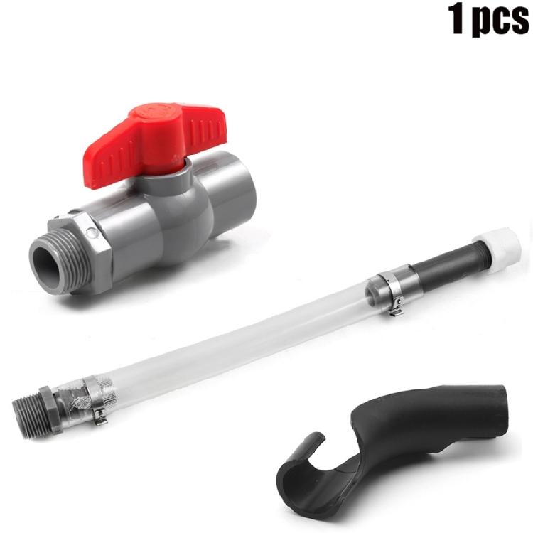 Racing Fuel Jugs Hose with Hose Bender & 3044 Ball Valves Shut Oil Tube Fuel Tank Hose with Upgraded Filter Design