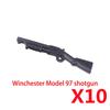 Militärwaffen MOC Bausteine Figuren Soldat US Sowjetischer Gewehr Mini-Kanone Raketenwerfer MG42 RPG Kugel Spielzeug Geschenk K022