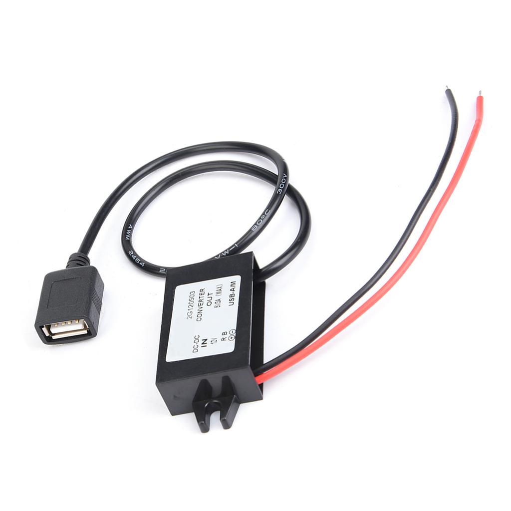 5V 3A USB Converter Power Supply Module Waterproof and Dustproof Protector for LED Screen MP3 MP4