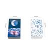 10.3*6cm The Healing Waves Tarot In The Ocean Theme Illustrated with Water Color and Natural Sea Water 78 Pcs Cards