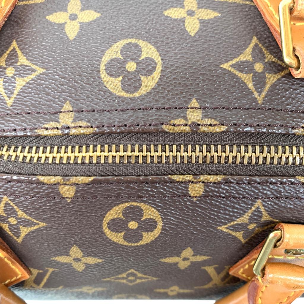 Used Louis Vuitton Monogram Speedy 30 M41526 Boston Bag Authentic 1223