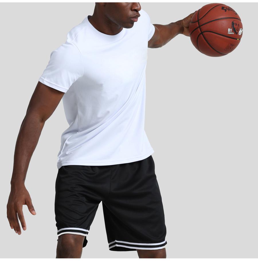 Men's Quick-Dry Sports T-Shirt - Summer Fitness Running & Basketball Gear