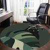 1pc Cat Night Office Round Area Rug, Indoor Mat Suitable For Office, Under Office Chairs Bedroom Living Room Home Decor, Room Deco205
