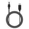 Cabo de Alimentação DC Retangular para Satélite Substituição USB C para DC 100W 2m/6.5ft Para Fonte de Alimentação PD de 65W