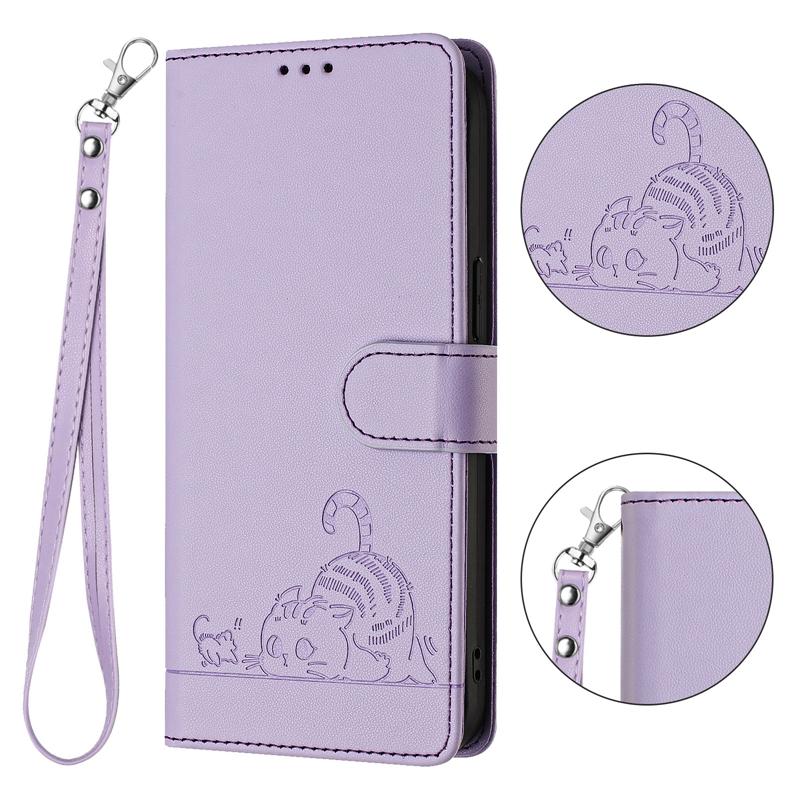 Für T-Mobile T Phone 3 Hülle Leder Flip Wallet Diebstahlschutz Bürstenhülle auf sFür Etui T-Mobile T Phone 3 TPhone3 Revvl 8 Hülle Capa