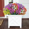 Artificial Camellia Bundle Realistic Faux Camellia Blooms Fake Flowers Bunch for Dining Table Decor Home Office Wedding Party Decoration