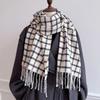 Classic Multi-color Plaid Scarf Cashmere Feeling Woman Acrylic Scarves Warm Checkered Scarf Lady Winter Foulard Bufanda Shawl