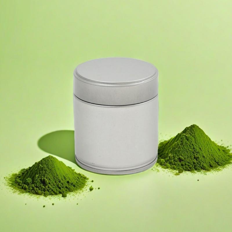 Airtight Tinplate Tea Canister Storage Container For Leaf Tea Bags Matcha Powder Sealed Pantry Organizer Kitchen Tea