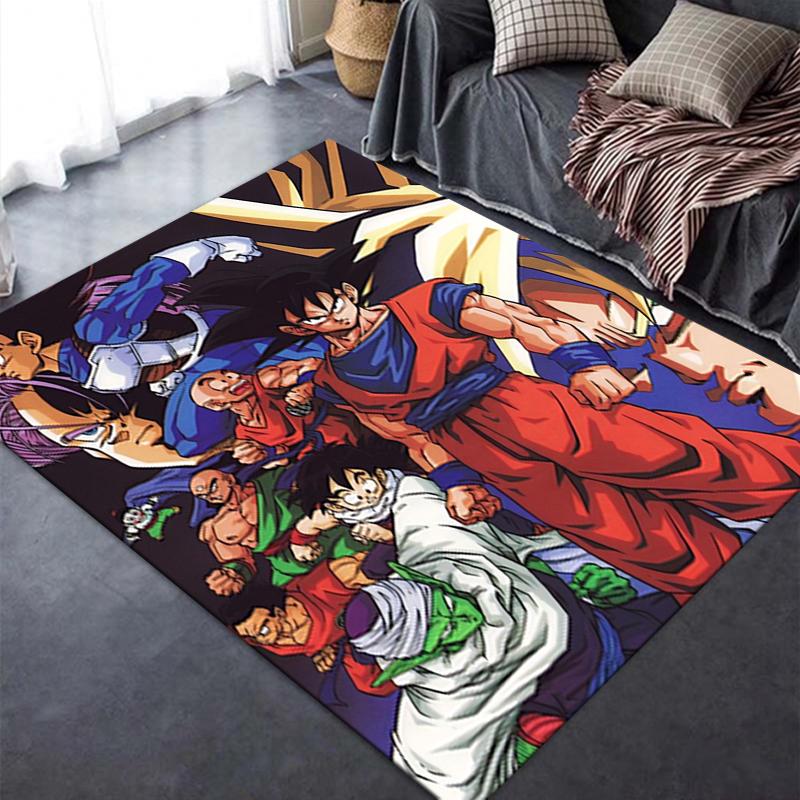 2025 New DRAGON BALL Carpet Rug for Living Room Bedroom Home Sofa Decoration,Kids Play Non-slip Floor Mat34