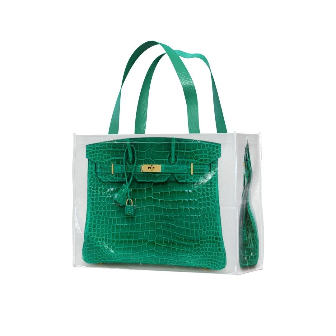 

2024 Пародия от блогеров в Instagram Креативные продуктовые сумки Сумка Platinum Ремейк Модная сумка как у фэшн-блогеров для фитнеса и отдыха зелёный