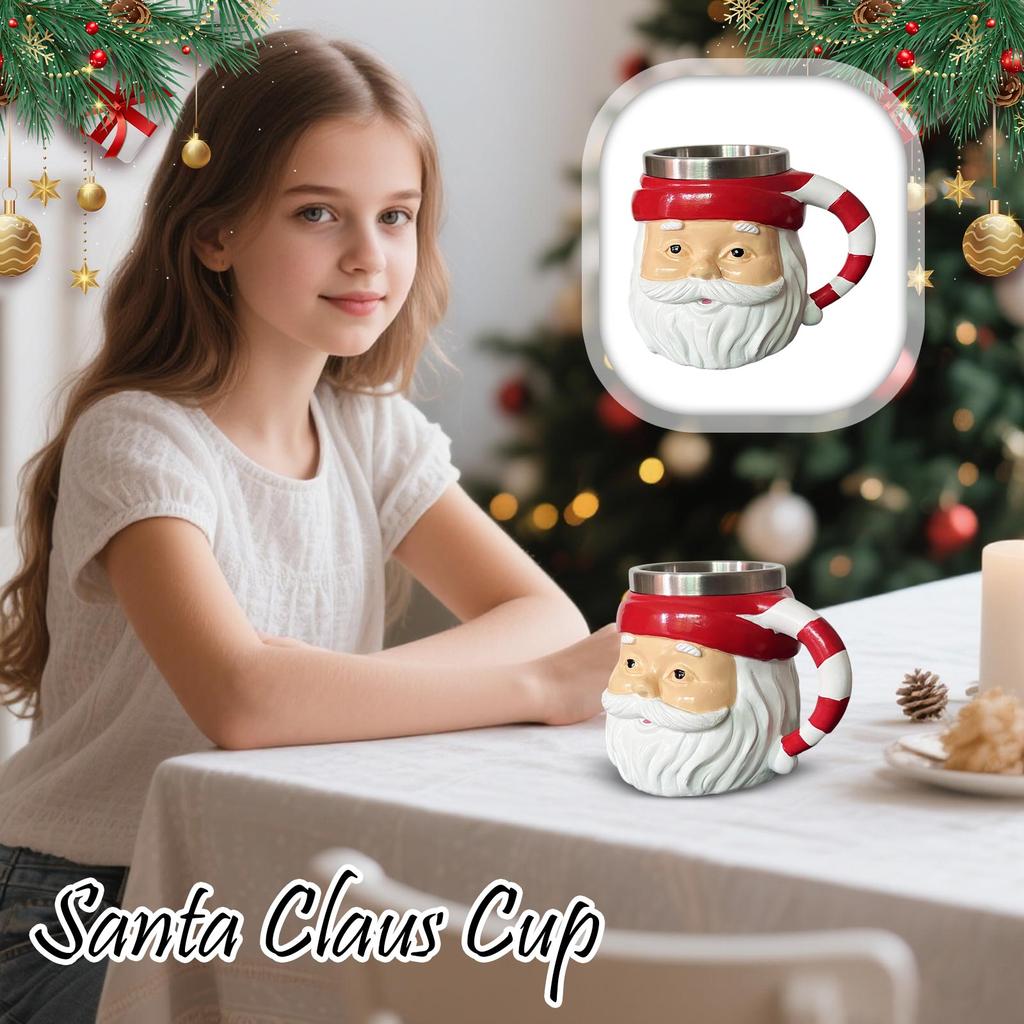 Christmas  3D Mug Home Desktop Decoration Crafts Ornaments Gifts