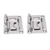 2 Pcs Recessed Hatch Pull Handle 316 Stainless Steel Flush Mount Ring Pull Handle for Boats Yachts