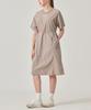 Built Moa Women'S Roll-Up Short Sleeve Dress
