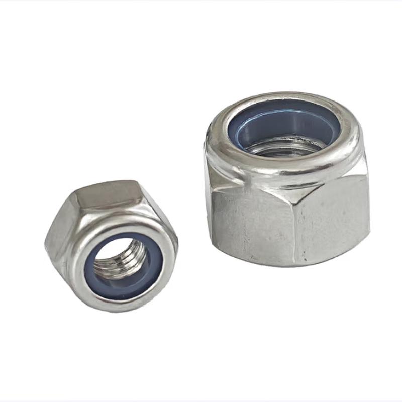 DIN 985 Stainless Steel Thin Type Nylon Insert Lock Nut