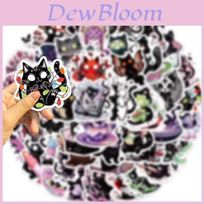 Schattige Cartoon Kat Sticker Set Versier Je Gitaar Notebook En Bagage